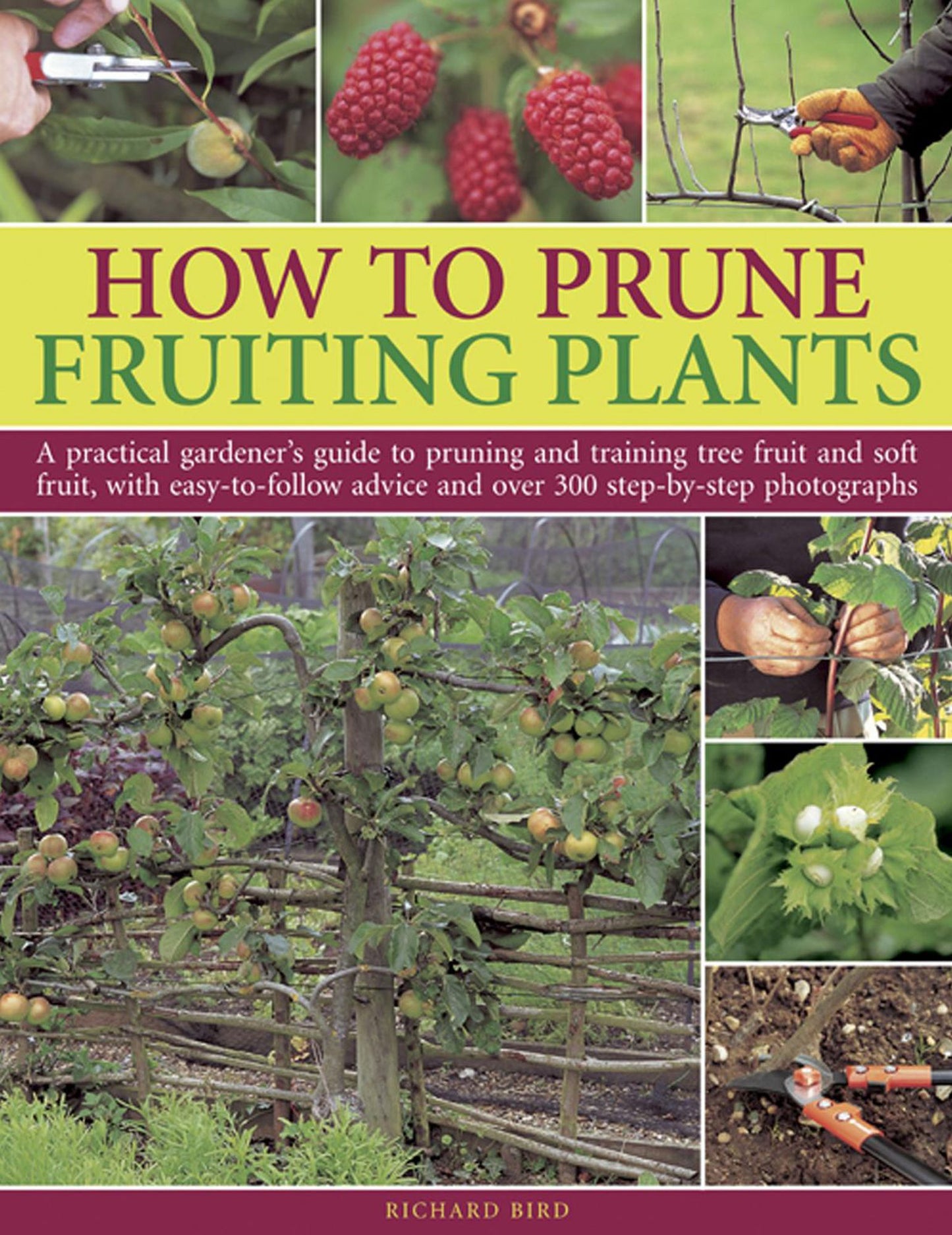 How to Prune Fruiting Plants: A Practical Gardener's Guide to Pruning and Training Tree Fruit and Soft Fruit, with Easy-to-Follow Advice and Over 300 Step-by-Step Photographs