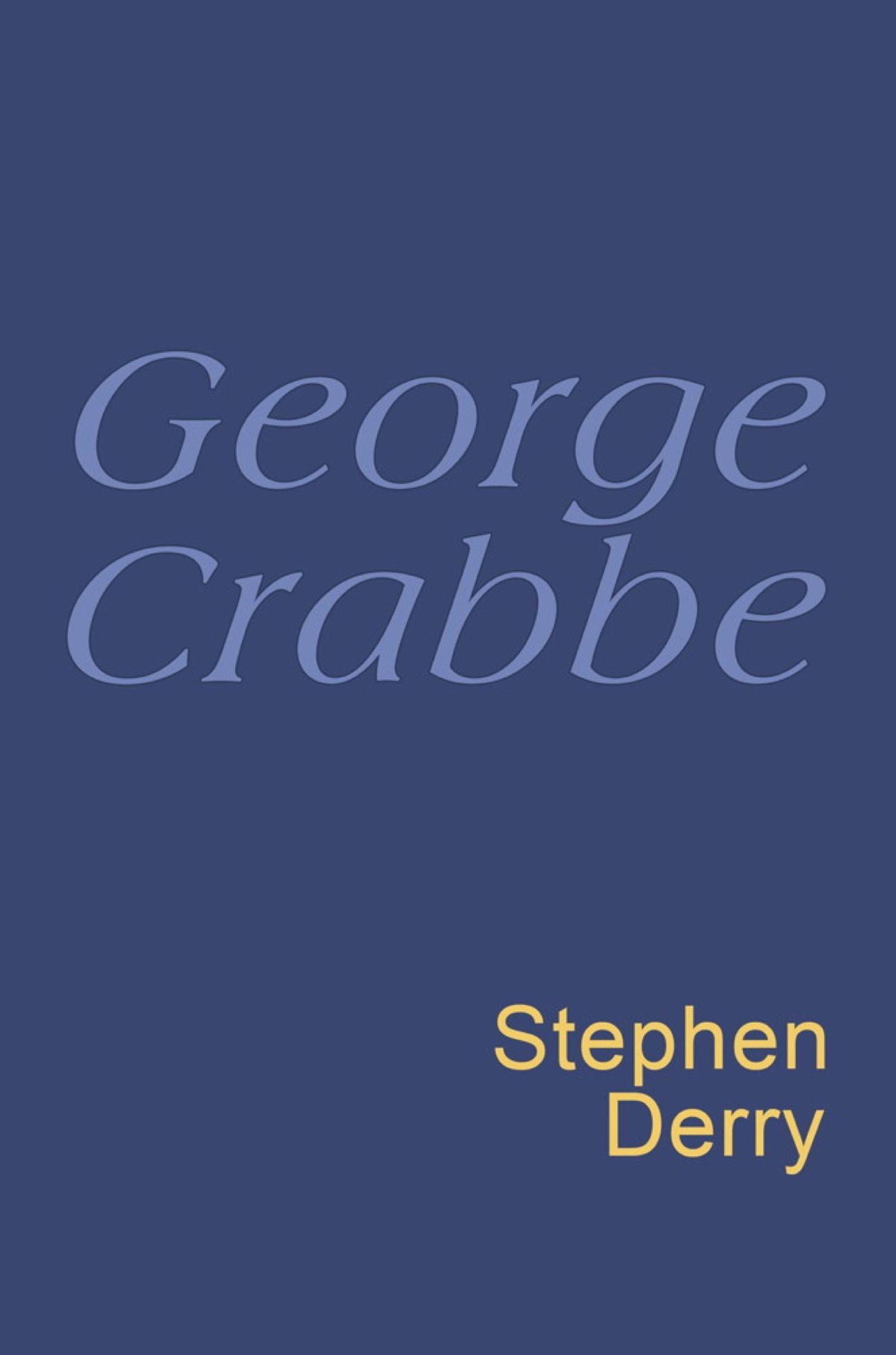 George Crabbe: Everyman's Poetry