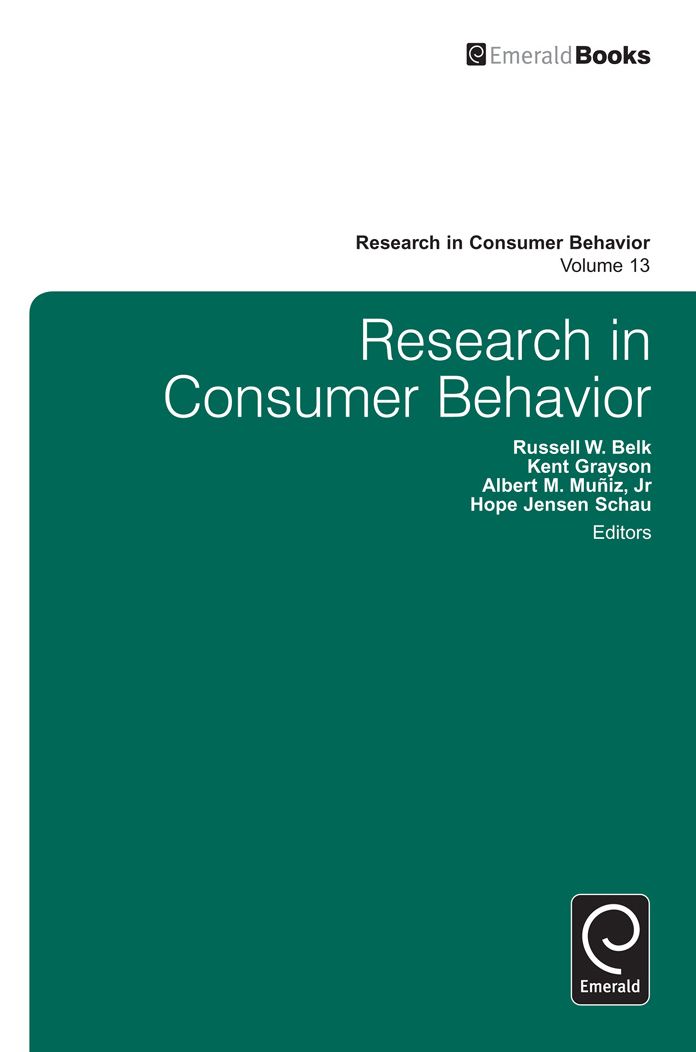 Research in Consumer Behaviour - Volume 13