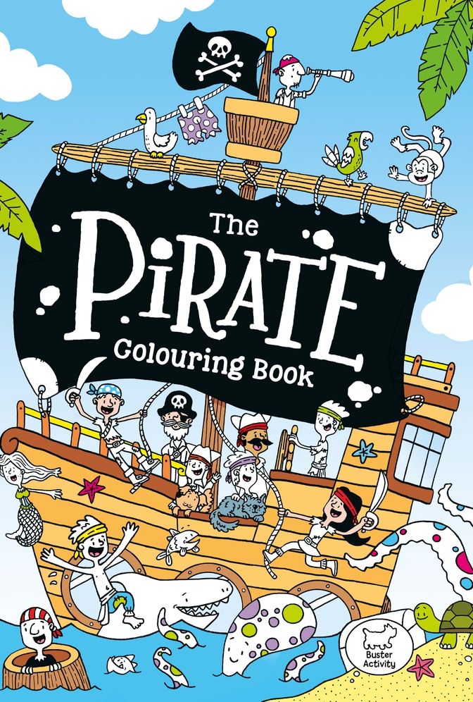The Pirate Colouring Book