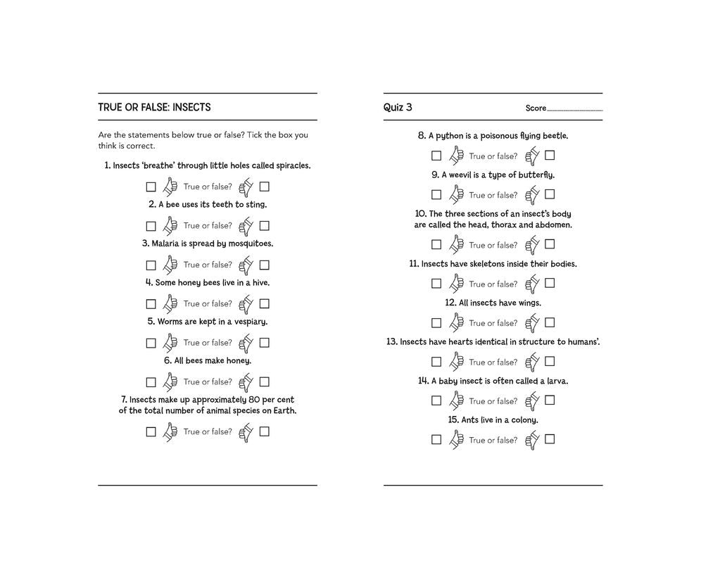 Quiz Book for Clever Kids