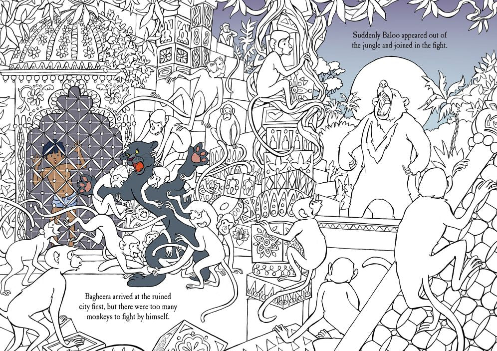 The Jungle Book Colouring Book