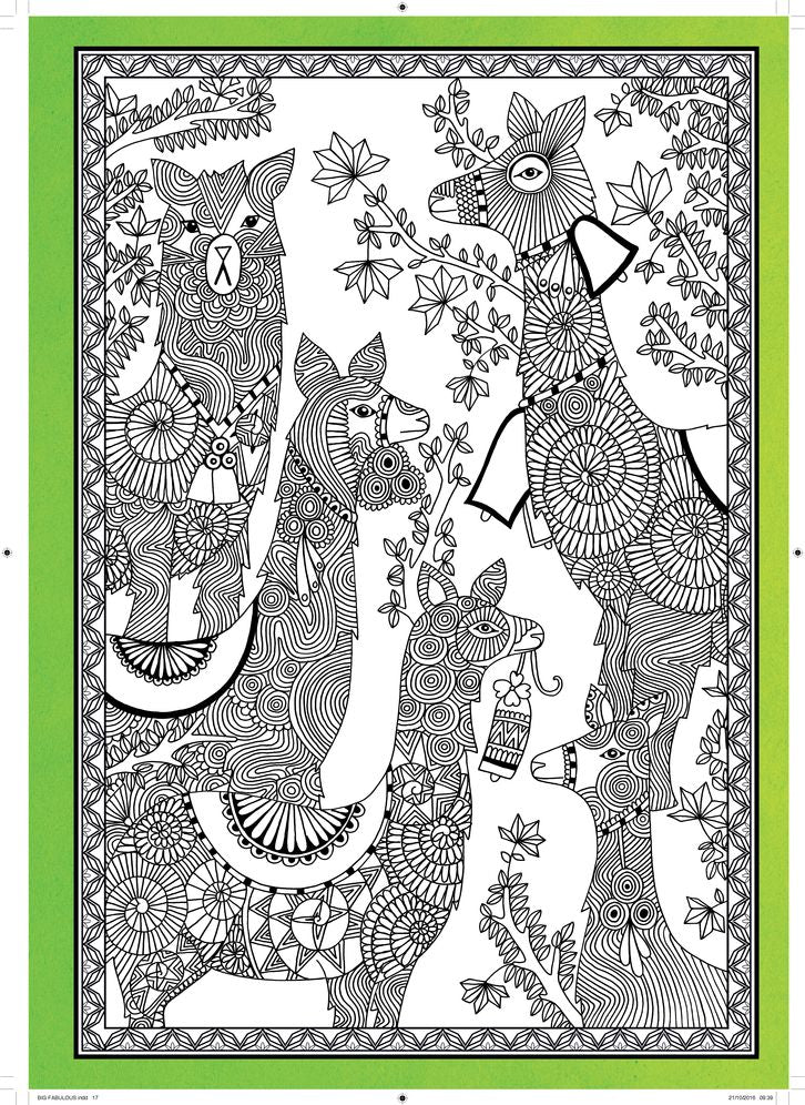 The Big Fabulous Colouring Book