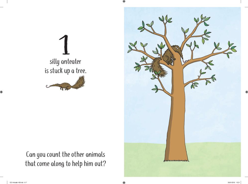123, Anteater Stuck Up a Tree