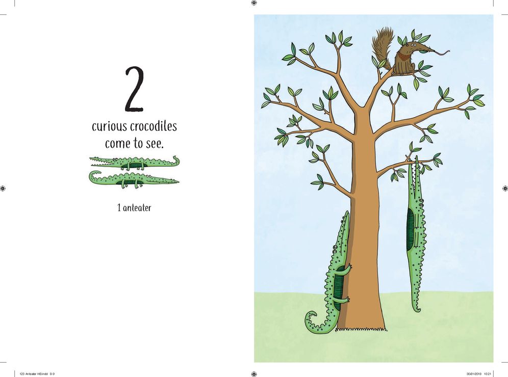 123, Anteater Stuck Up a Tree