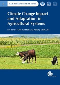 Climate Change Impact and Adaptation in Agricultural Systems