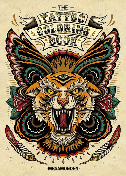 Tattoo Coloring Book: (Adult Coloring Books, Coloring Books for Adults, Coloring Books for Grown-Ups)