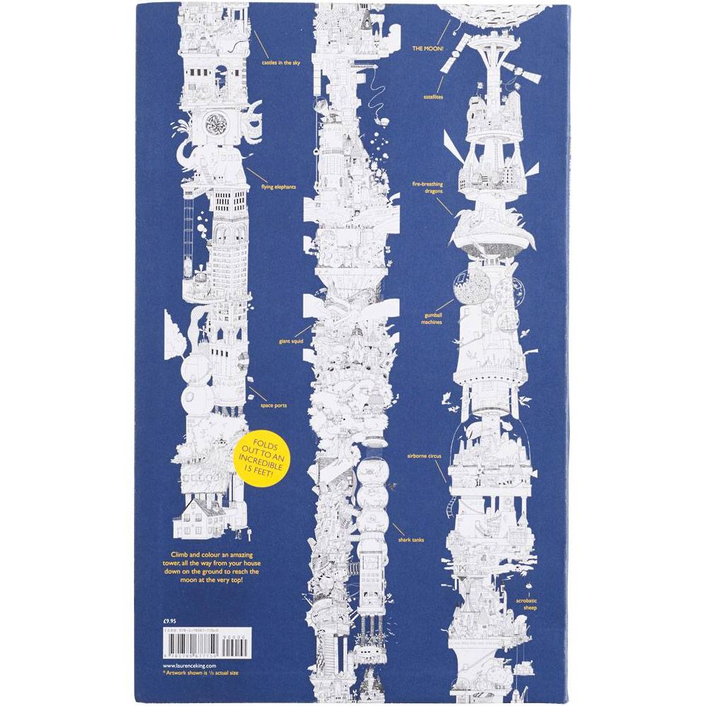To the Moon: The Tallest Coloring Book in the World