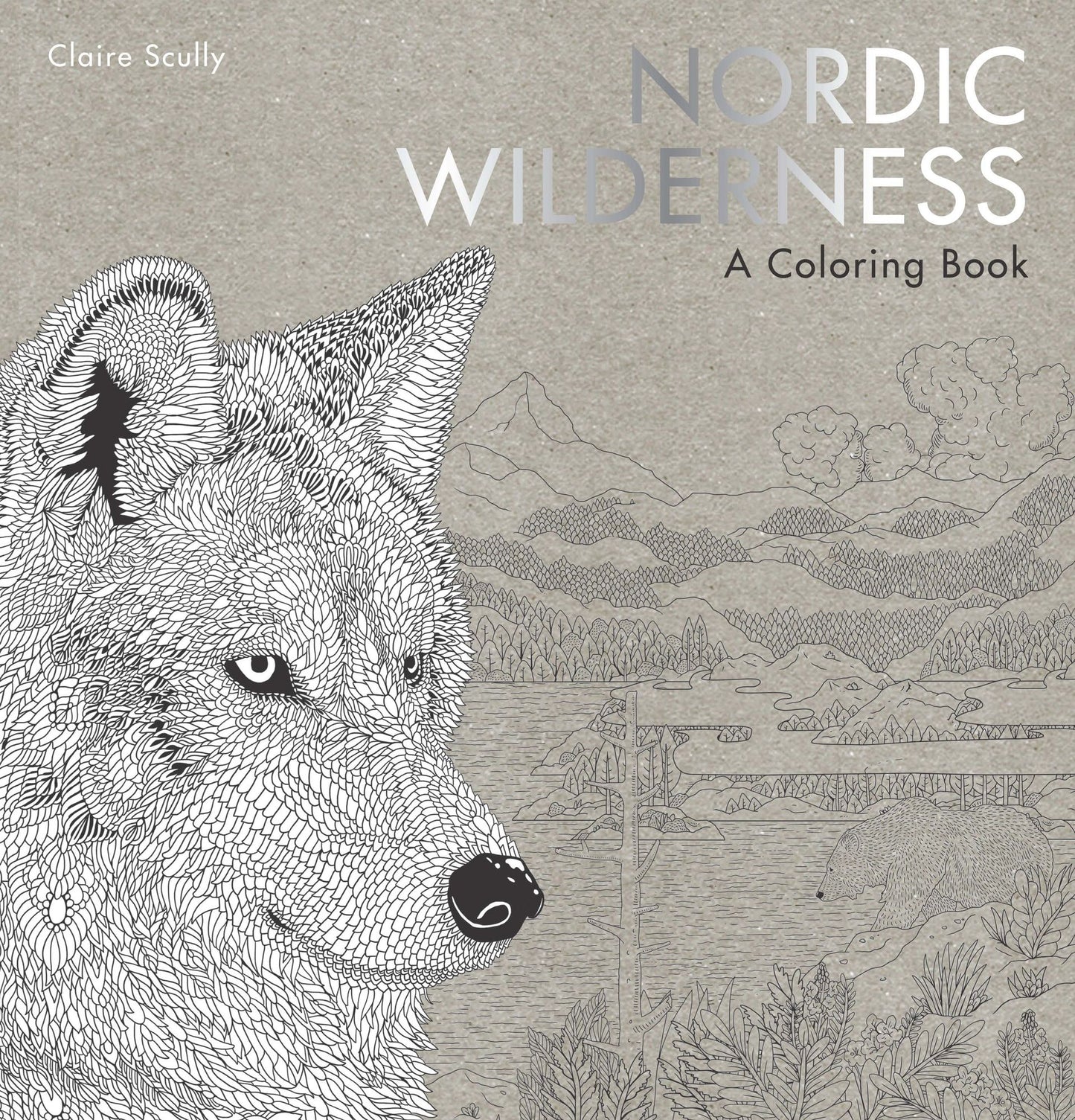 Nordic Wilderness: A Coloring Book