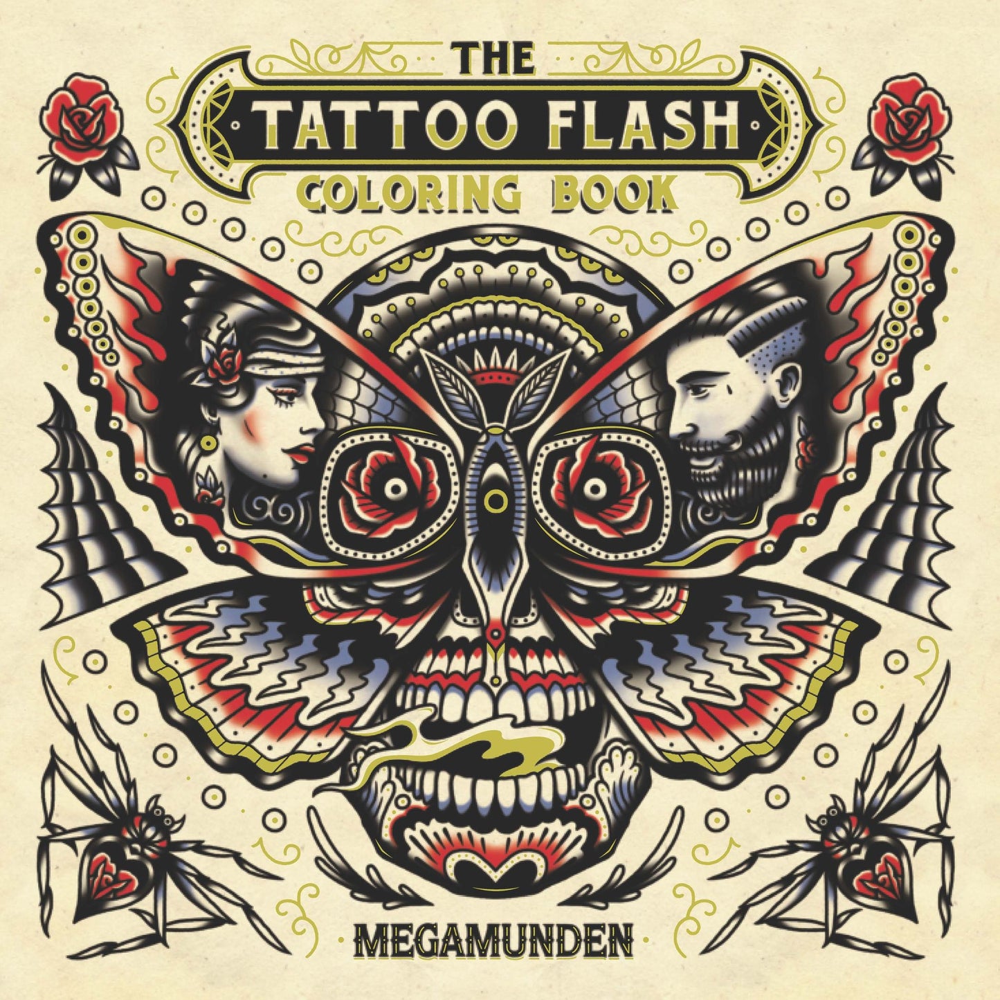 The Tattoo Flash Coloring Book: For Adults (mindfulness coloring, tattoo, activity book)