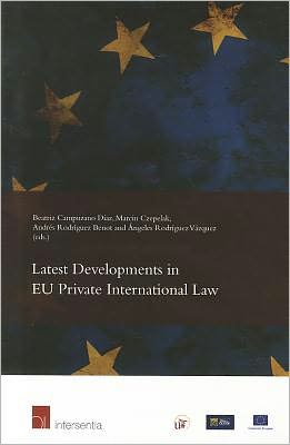 Latest Developments in Eu Private International Law