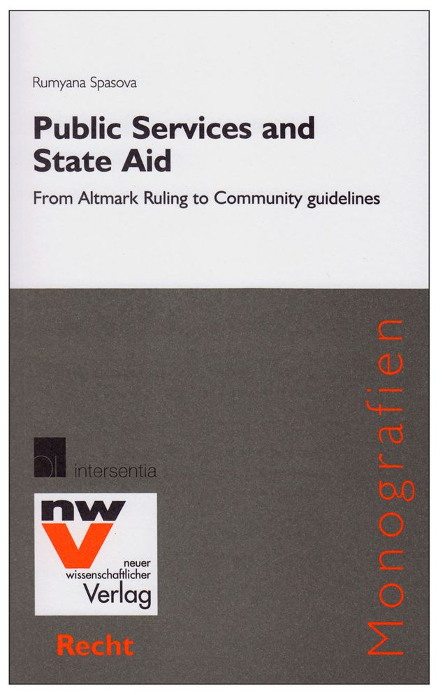 Public Services and State Aid: From Altmark Ruling to Community Guidelines