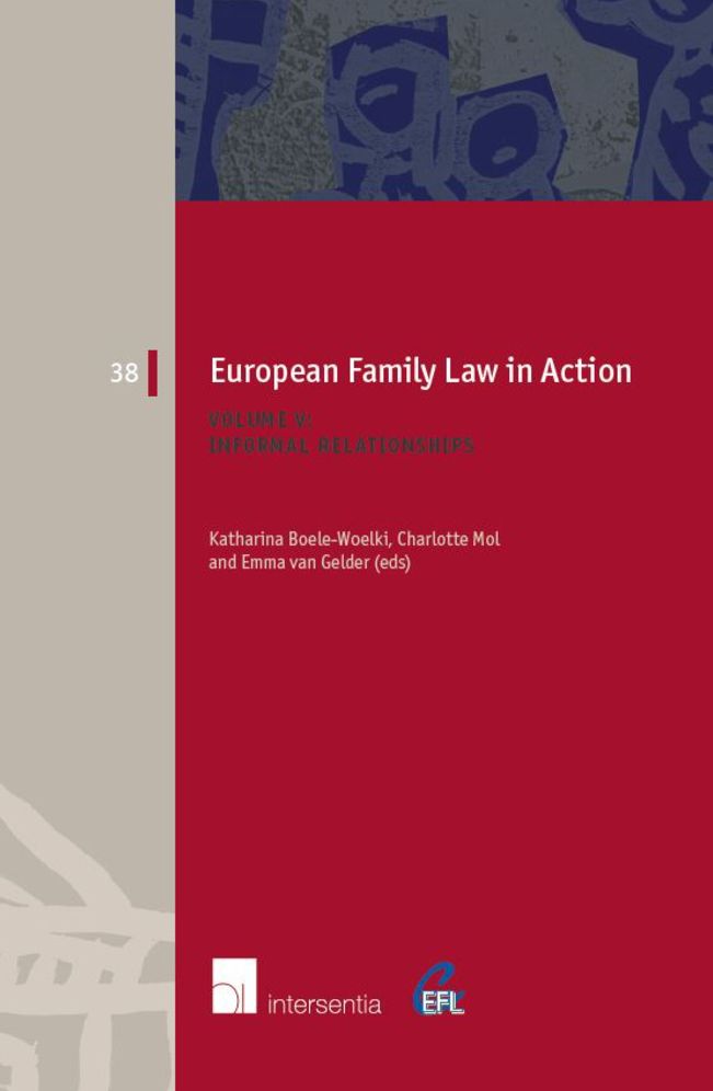 European Family Law in Action. Volume V - Informal Relationships