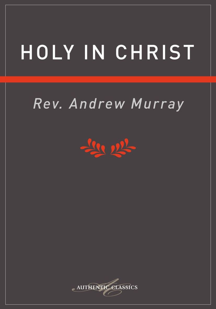 Holy in Christ