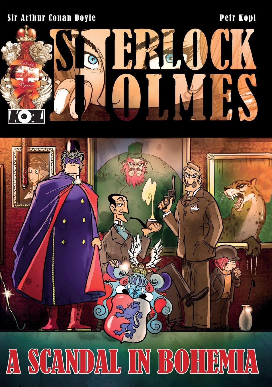 A Scandal In Bohemia - A Sherlock Holmes Graphic Novel