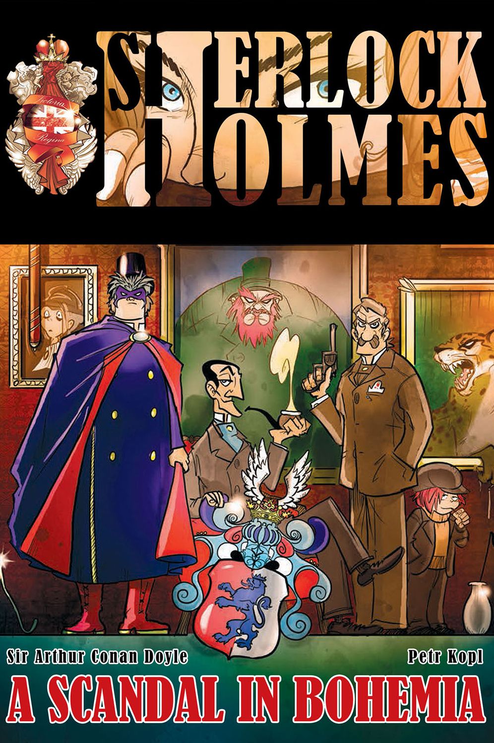 A Scandal in Bohemia - A Sherlock Holmes Graphic Novel