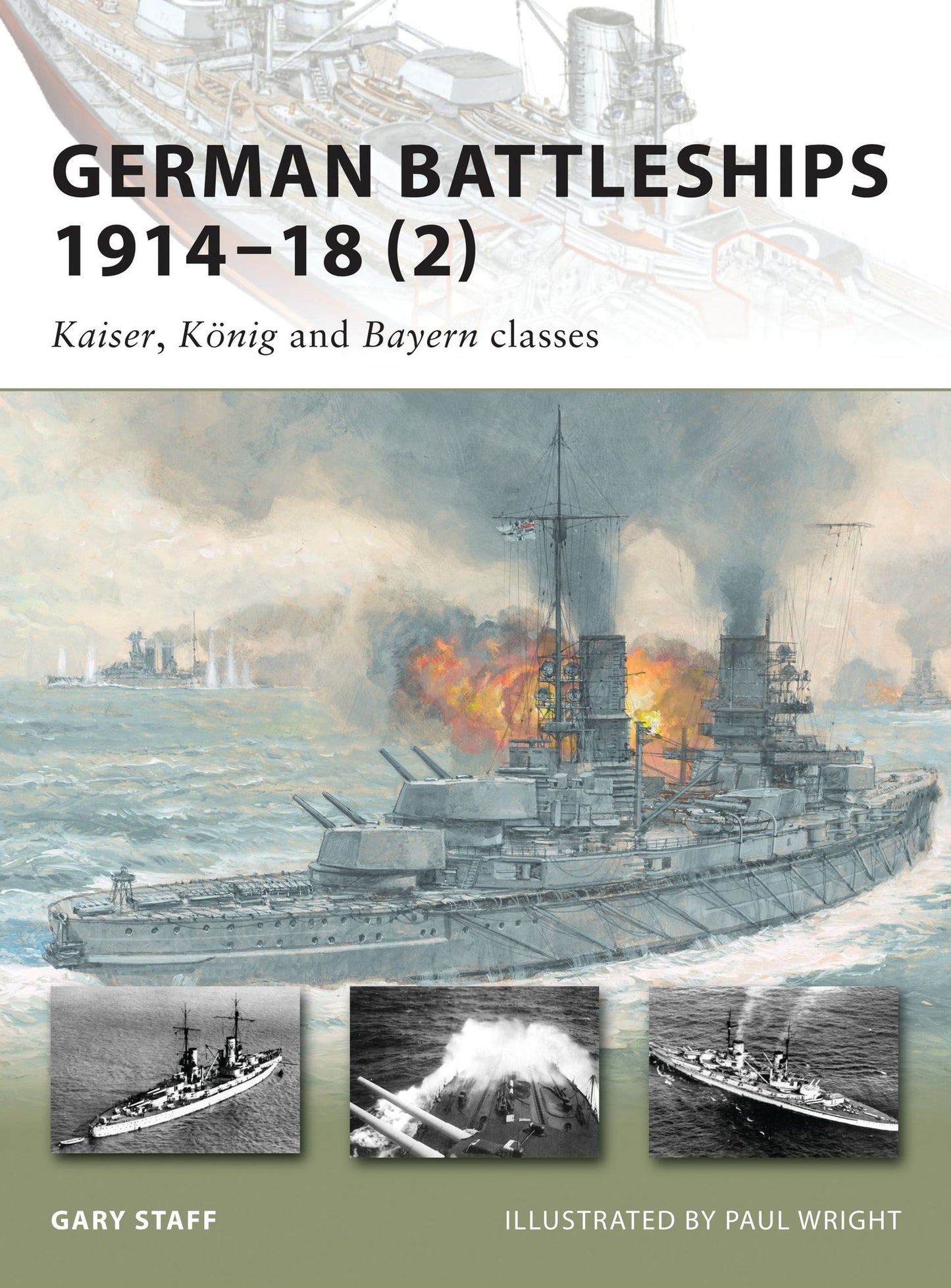 German Battleships 1914-18 (2): Kaiser, König and Bayern classes