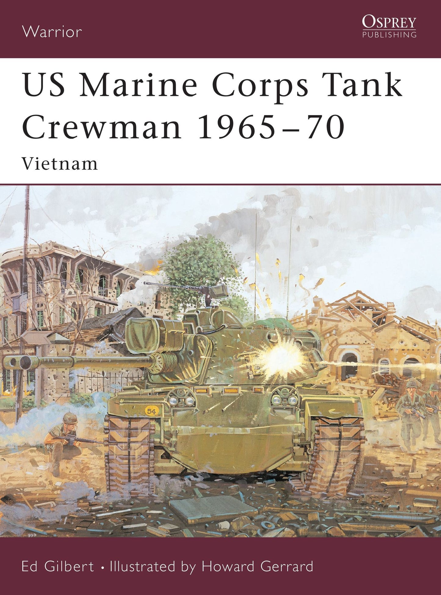 US Marine Corps Tank Crewman 1965-70: Vietnam