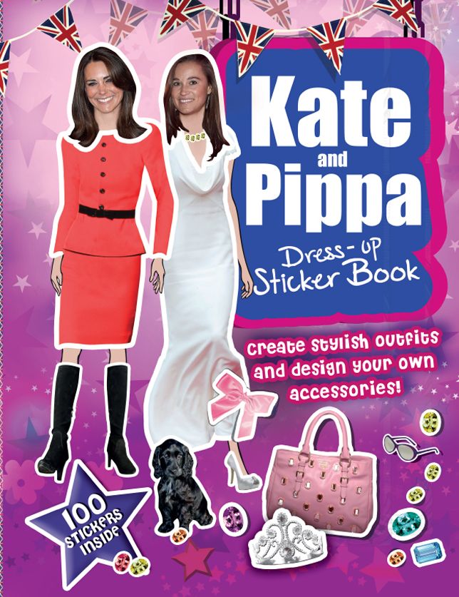 Kate & Pippa Dress-Up Stker Bk