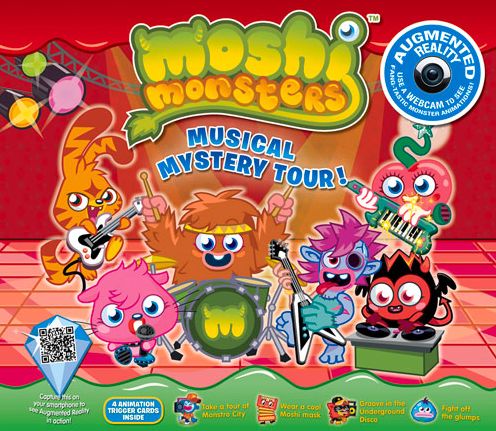 Moshi Monsters Musical Mystery Tour!: An Augmented Reality Book