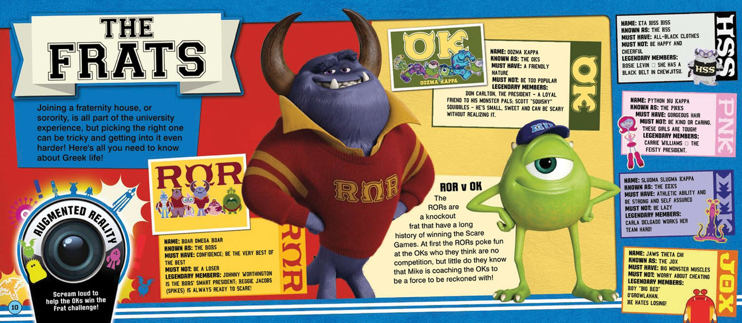 Monsters, Inc.: An Augmented Reality Book