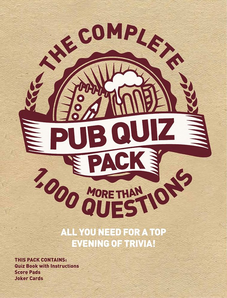 Complete Pub Quiz Pack
