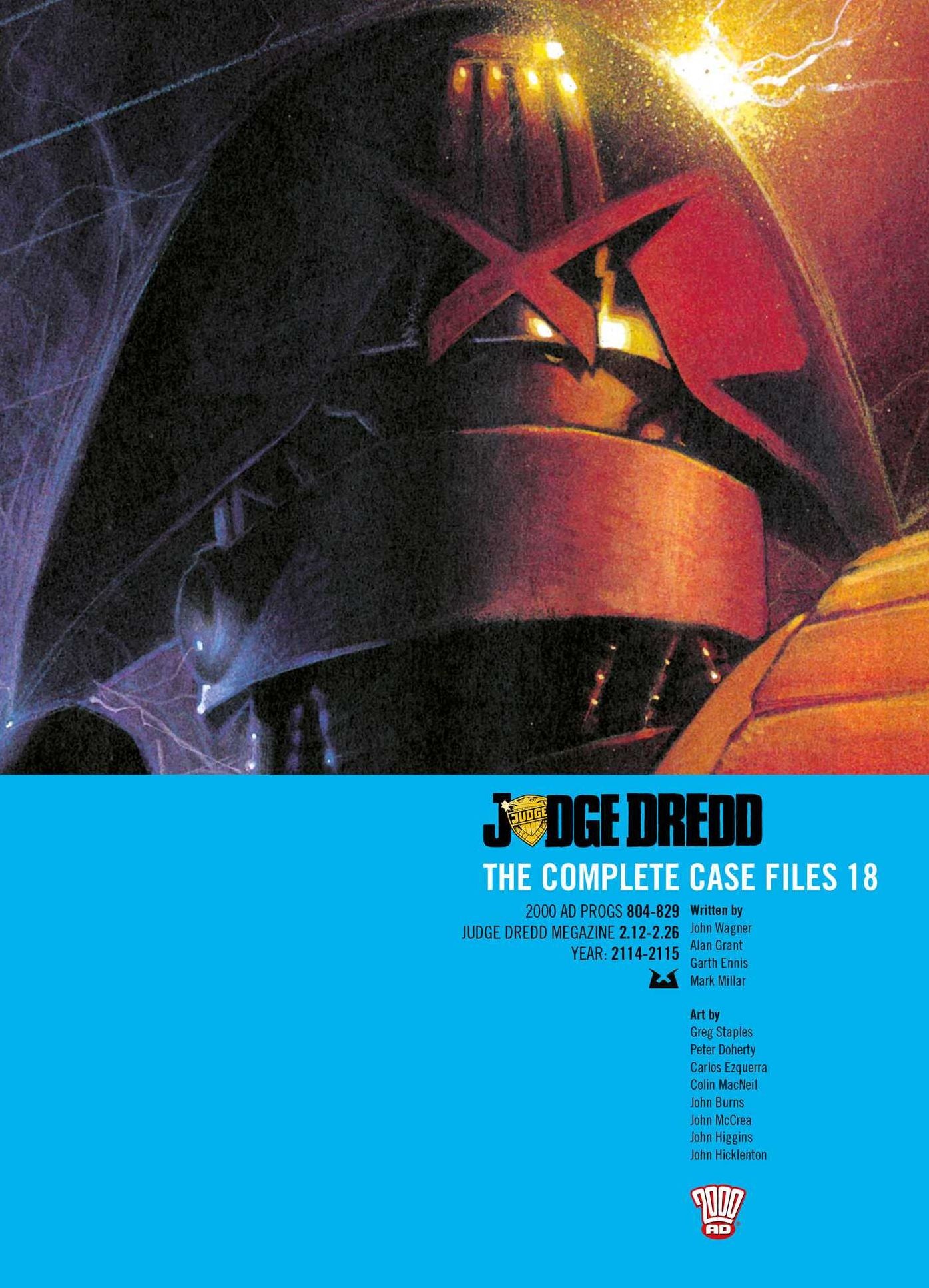 Judge Dredd The Complete Case Files 18