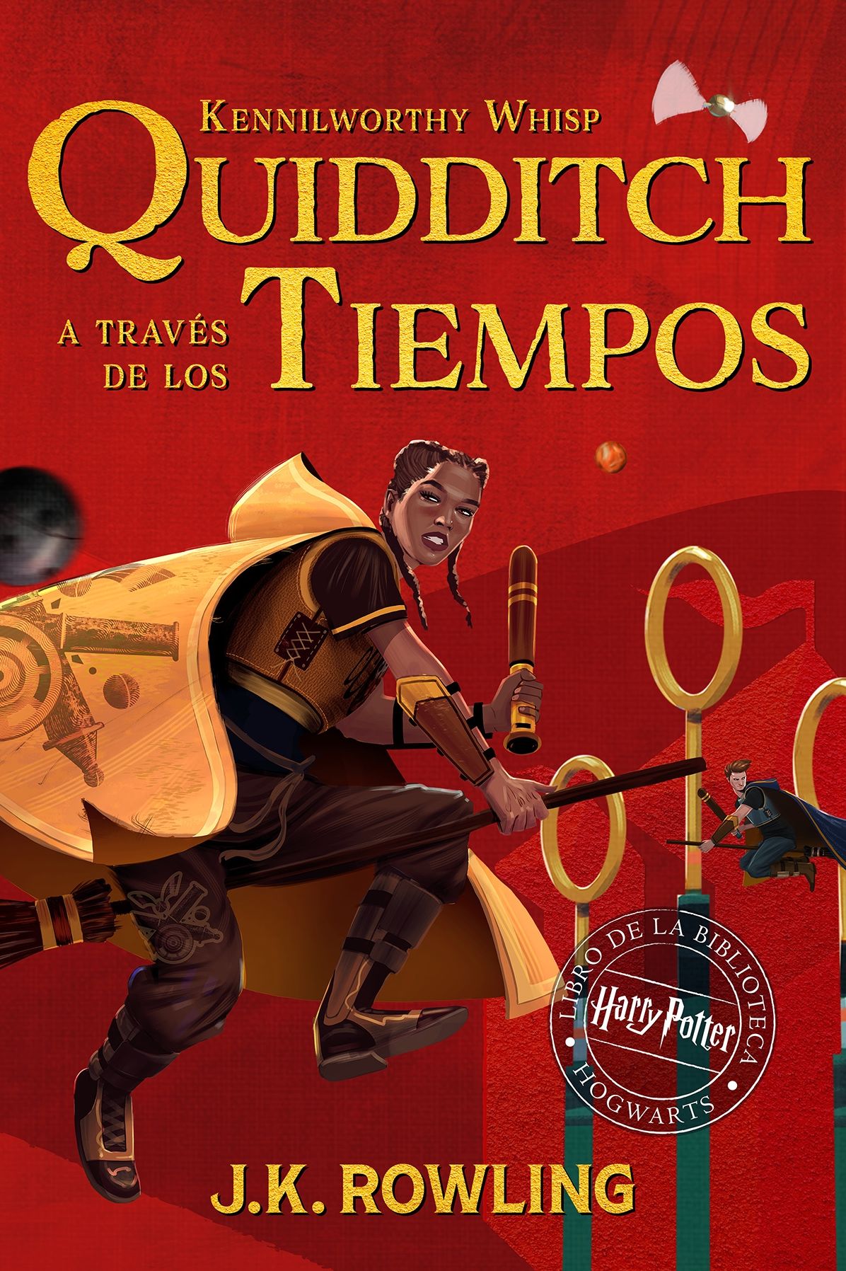 Quidditch a través de los tiempos: Harry Potter Libro de la Biblioteca Hogwarts