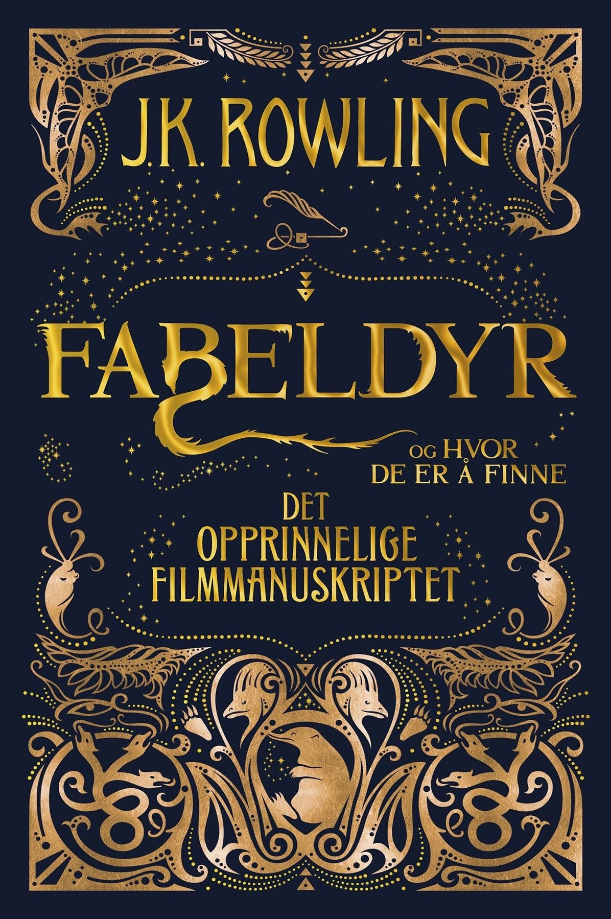Fabeldyr og hvor de er å finne. Det opprinnelige filmmanuskriptet