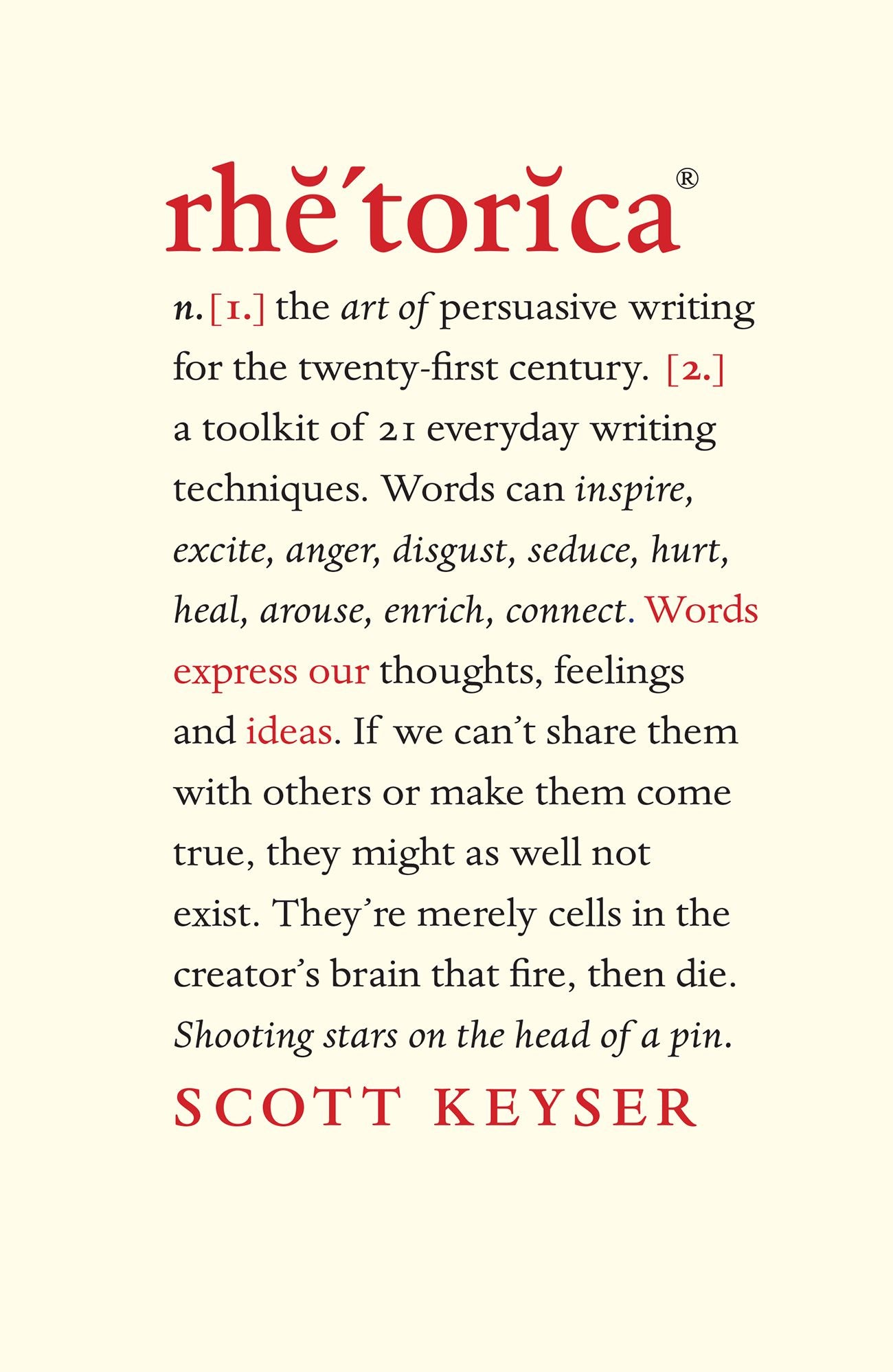 Rhetorica: A Toolkit of 21 Everyday Writing Techniques