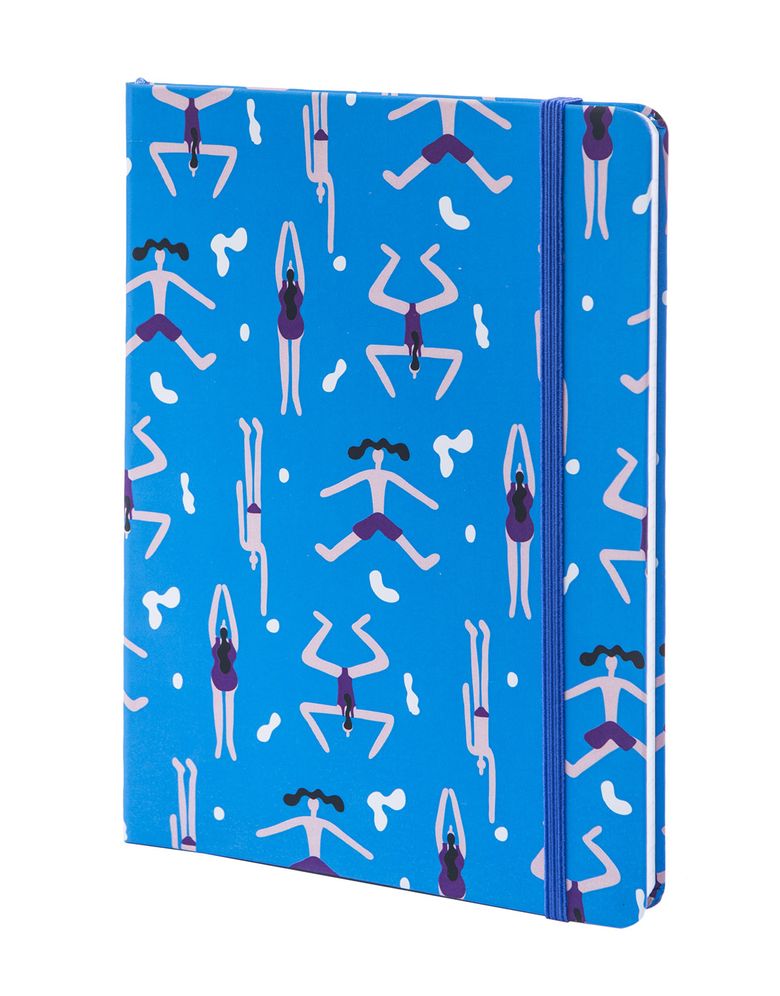 Swimming - Lawrence Slater - Lined/Plain/Dot Grid