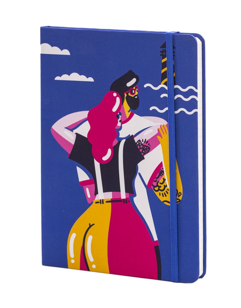 Sea Lovers - Marylou Faure - Lined/Plain/Dot Grid