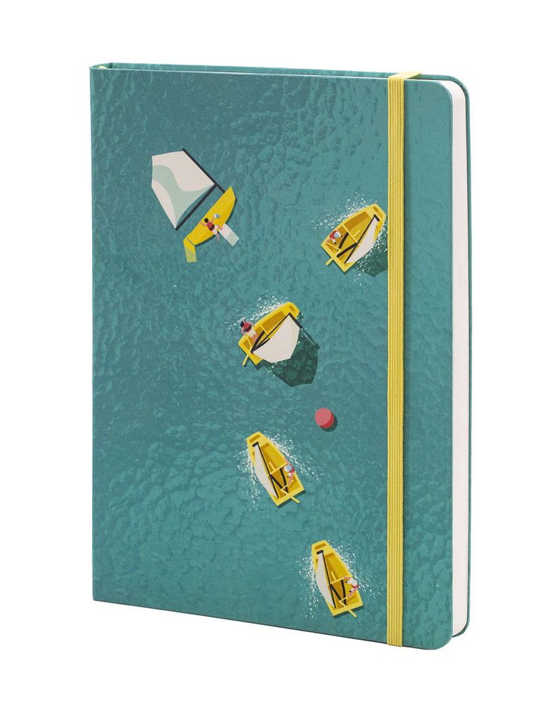Boats - Kristen Boydstun -Lined/Plain/Dot Grid
