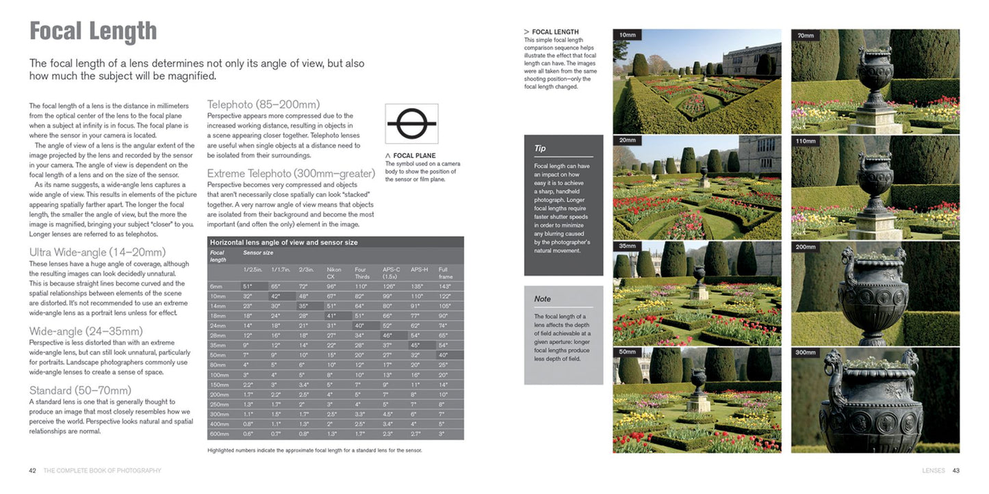 The Complete Book of Photography: The Essential Guide to Taking Better Photos