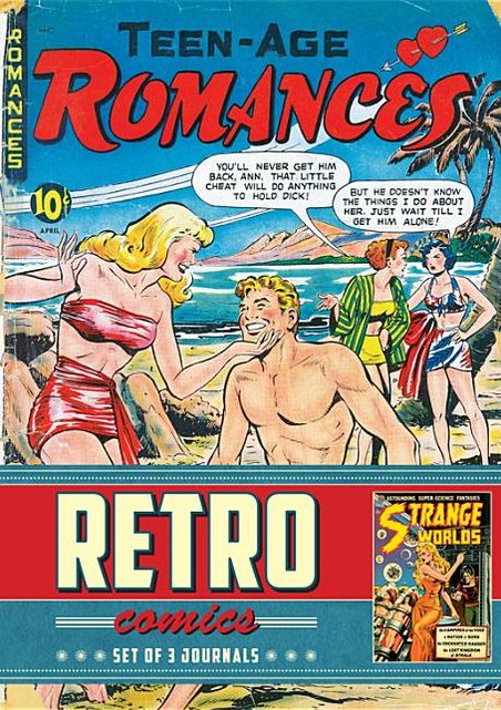 Retro Comics Journals: Set of 3 Journals