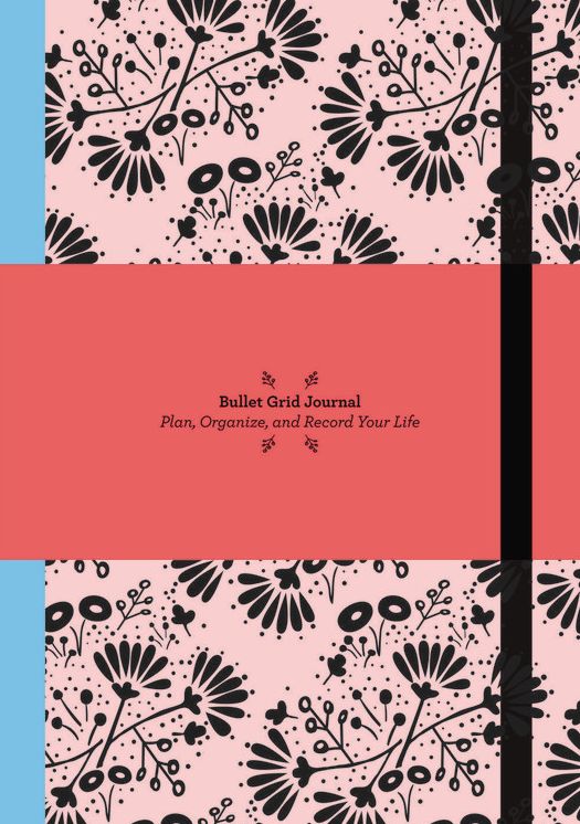 Bullet Grid Journal: Floral