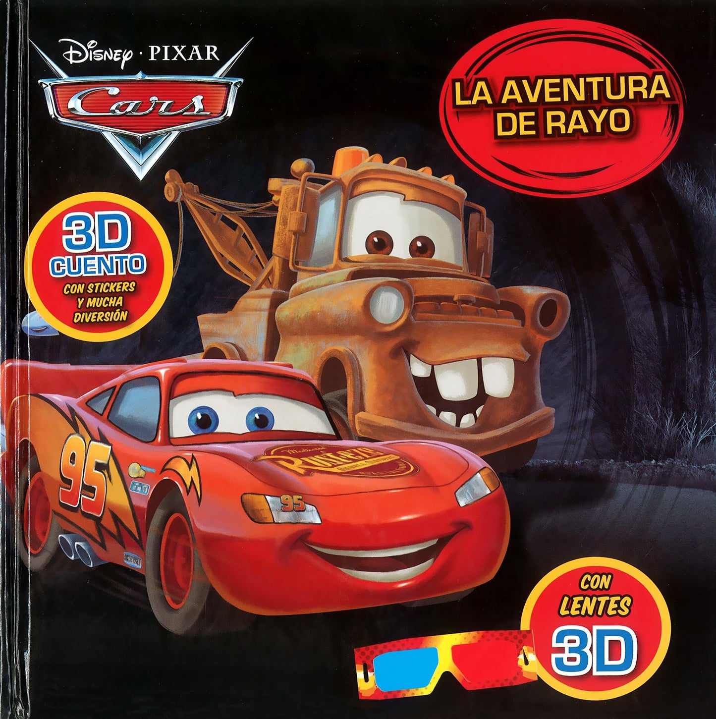 Disney Pixar Cars 3D Cuento - La Aventura de Rayo