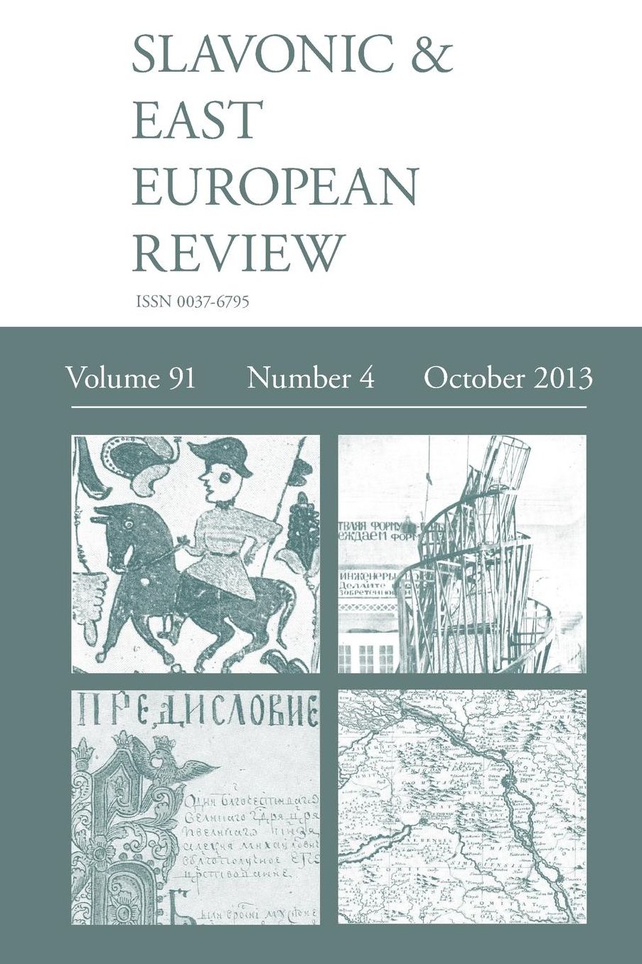 Slavonic & East European Review (91: 4) October 2013