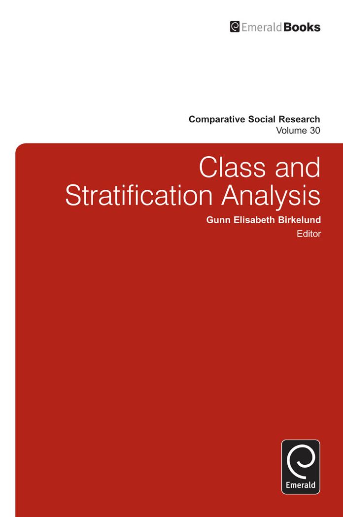 Class and Stratification Analysis