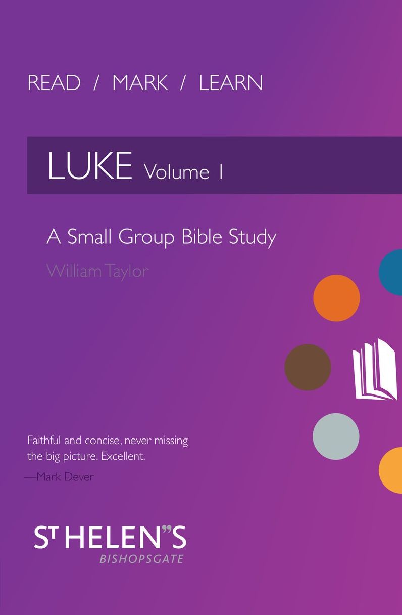 Read Mark Learn: Luke Vol. 1: A Small Group Bible Study