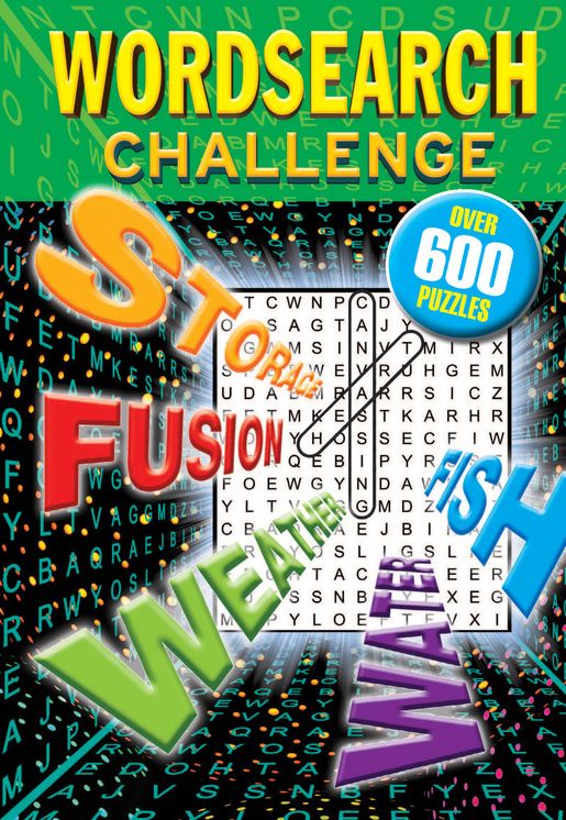 Wordsearch Challenge: Over 600 Puzzles