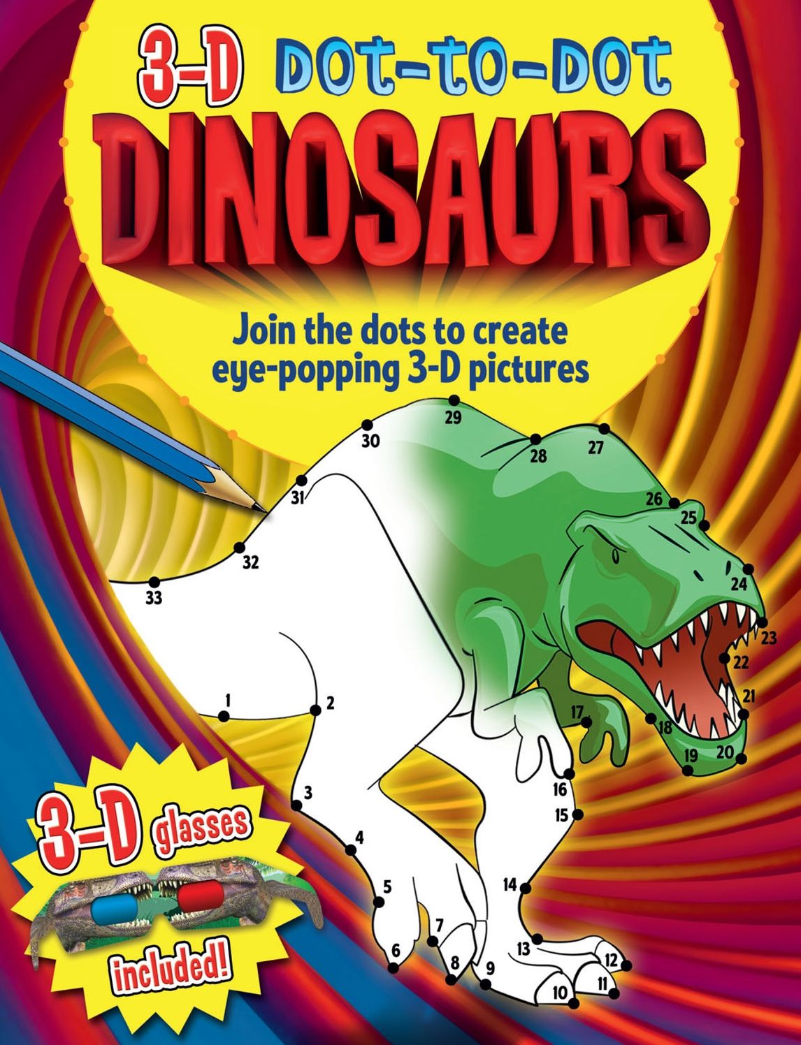 3D Dot-to-Dot Dinosaurs