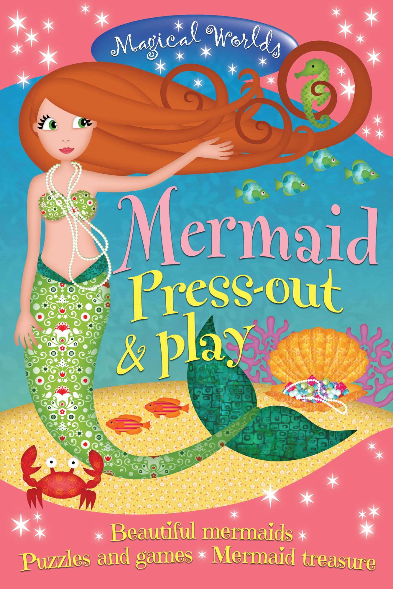 Magical Worlds Mermaid Press-Out & Play