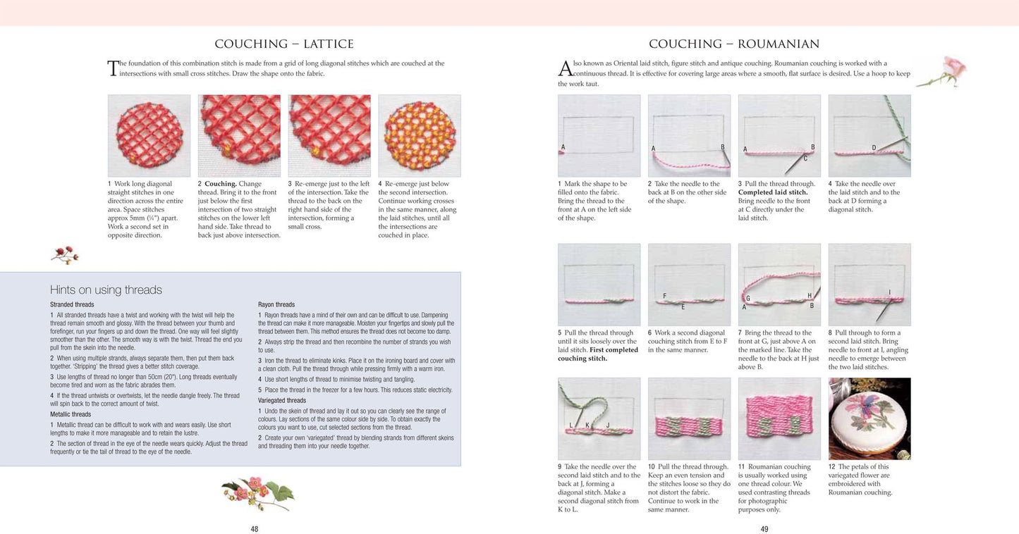 A-Z of Embroidery Stitches