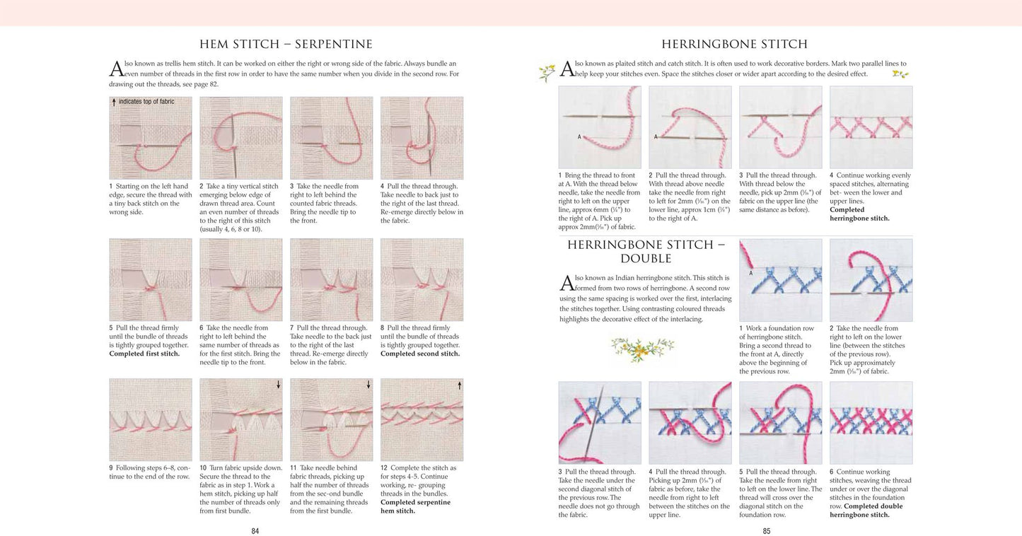A-Z of Embroidery Stitches