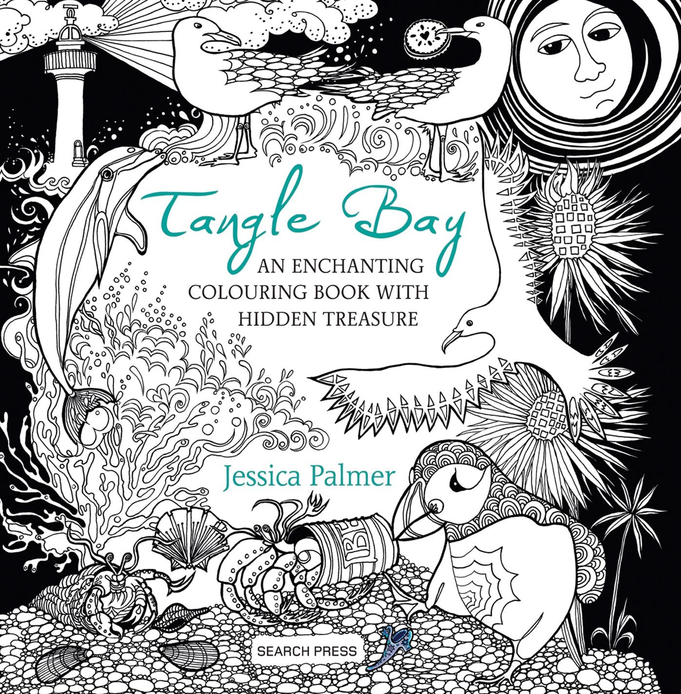 Tangle Bay: An Enchanting Colouring Book with Hidden Treasure