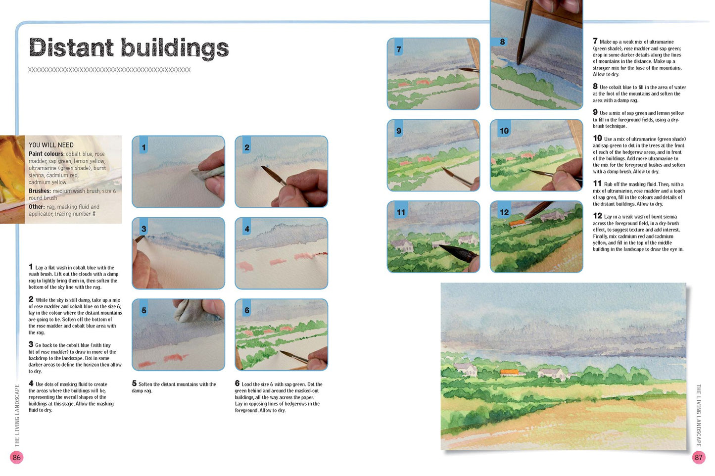 Ready to Paint in 30 Minutes: Landscapes in Watercolour