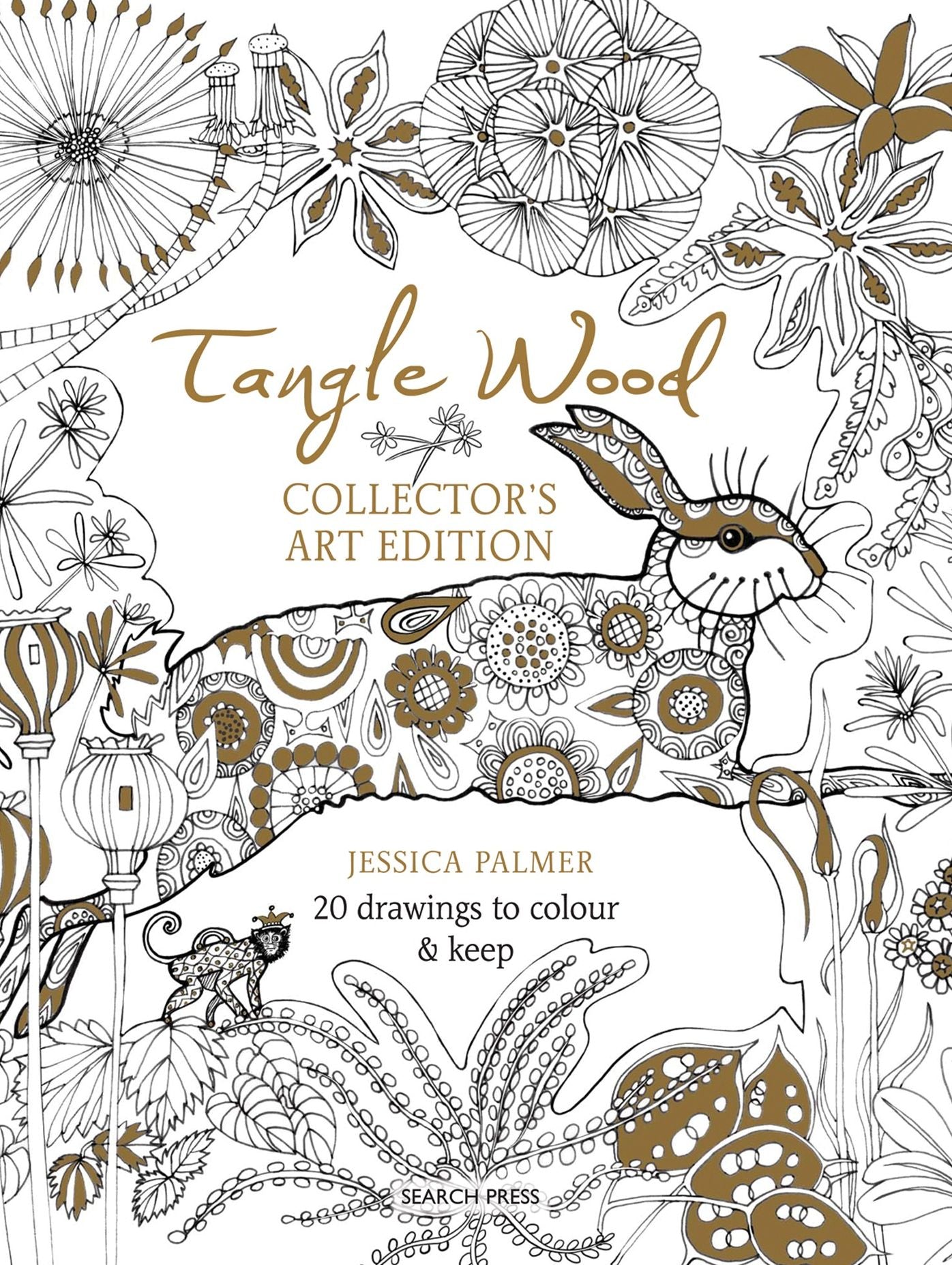 Tangle Wood Collectoras Art Edition: 20 Drawings to Colour & Keep