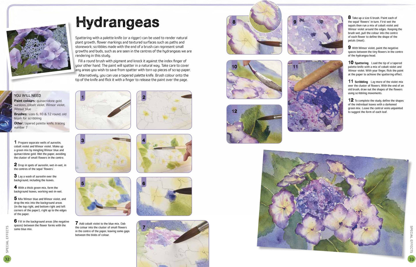 Ready to Paint in 30 Minutes: Flowers in Watercolour