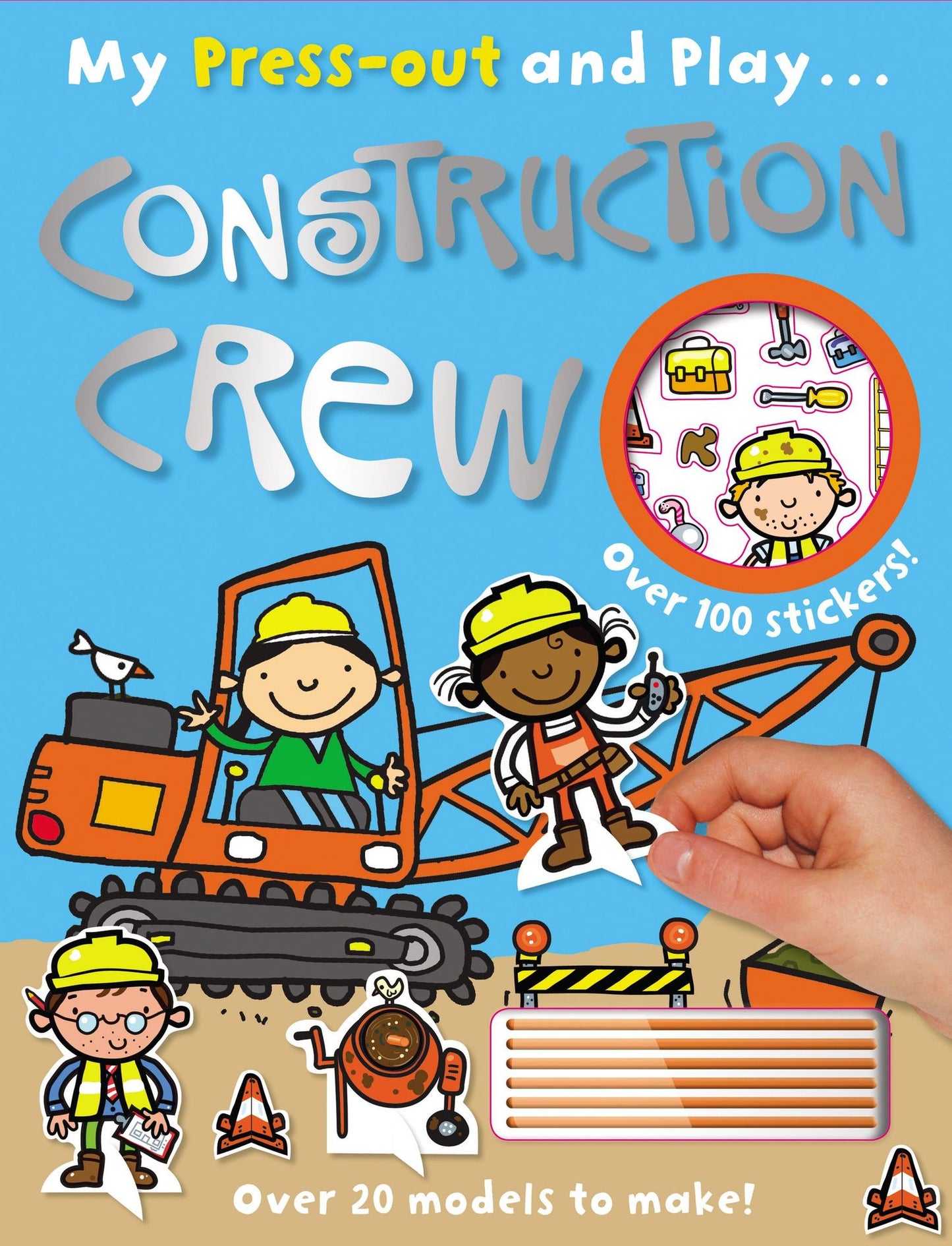 Press-out and Play Construction Crew